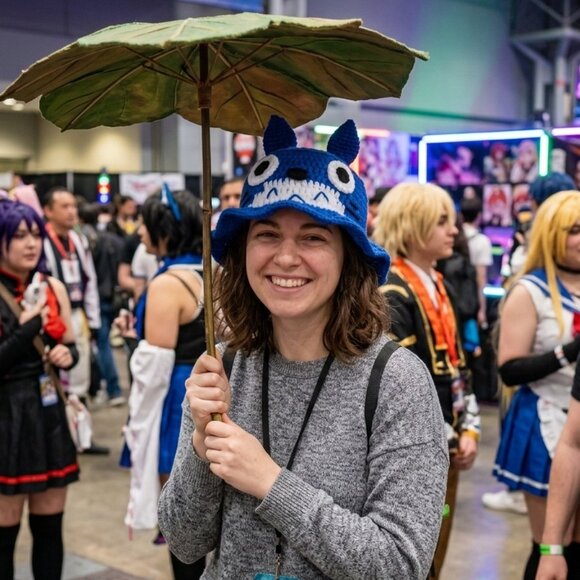 Handmade Accessories - Handmade Chu Totoro Crochet Bucket Hat New